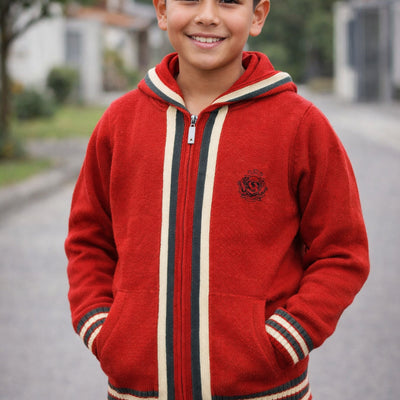 Chaleco Tejido Clásico Red (Niño)