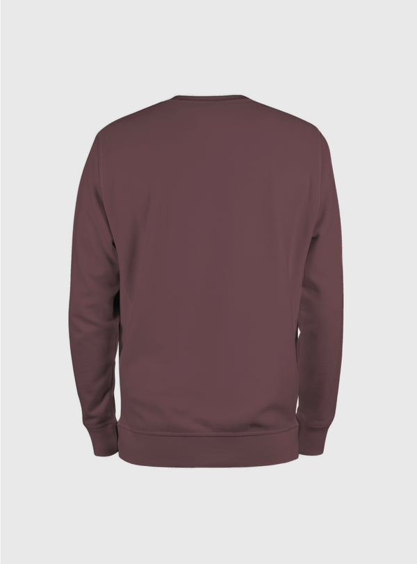 Polerón Crew Classic Burdeo (Hombre)