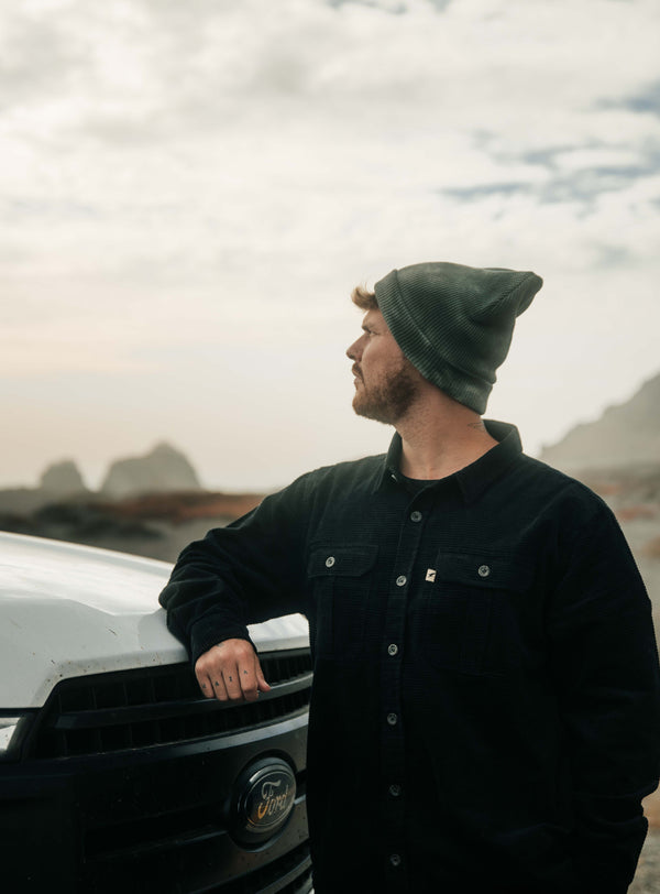 Camisa Corduroy Forestman Black (Hombre)