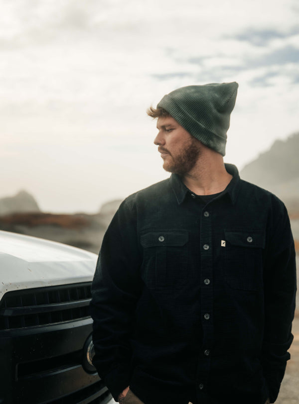 Camisa Corduroy Forestman Black (Hombre)