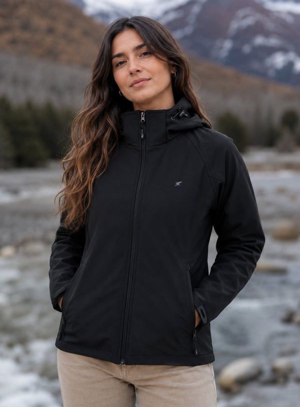Chaqueta Softshell Black  (Mujer)