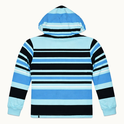 Polera Manga Larga Rayas Wanser Blue (Hombre)