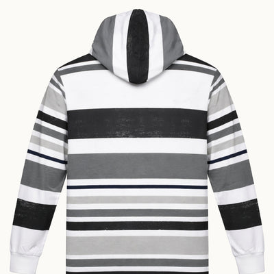 Polera Manga Larga Rayas Wanser Gray (Hombre)