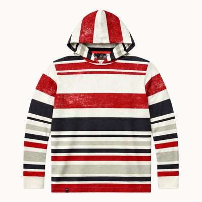 Polera Manga Larga Rayas Wanser Red (Hombre)