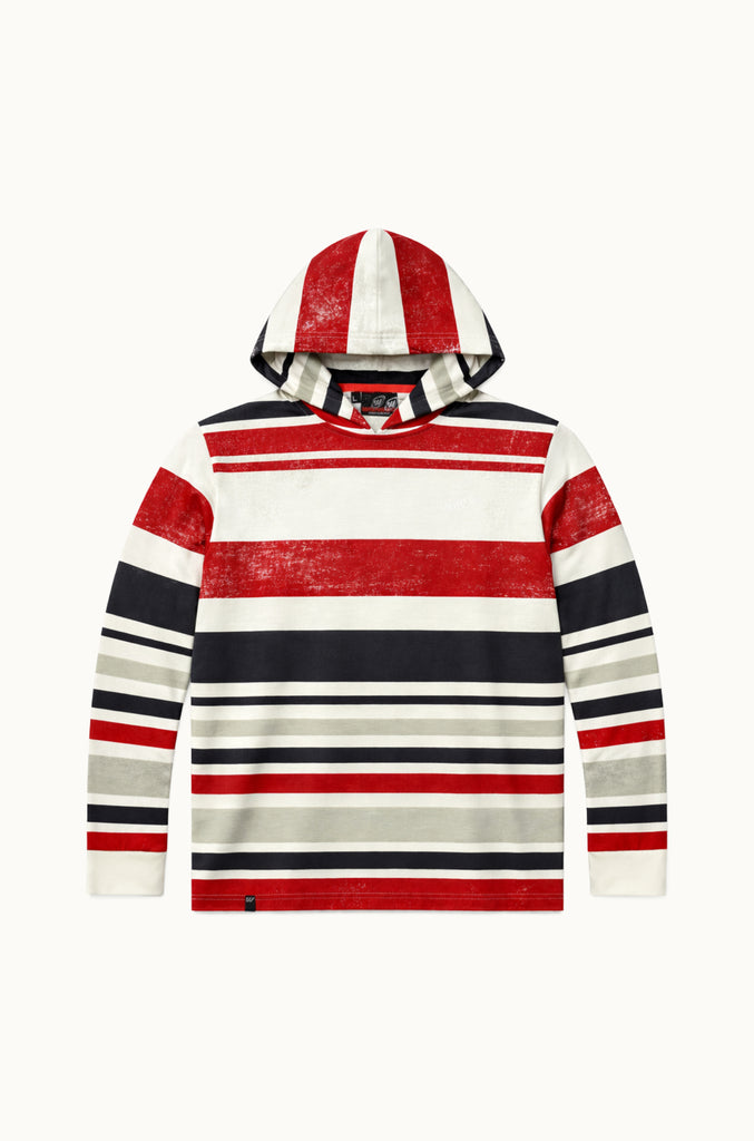 Polera Manga Larga Rayas Wanser Red (Hombre)