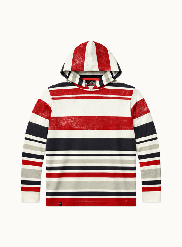 Polera Manga Larga Rayas Wanser Red (Hombre)