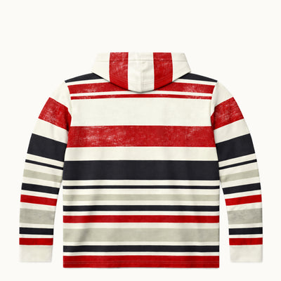 Polera Manga Larga Rayas Wanser Red (Hombre)