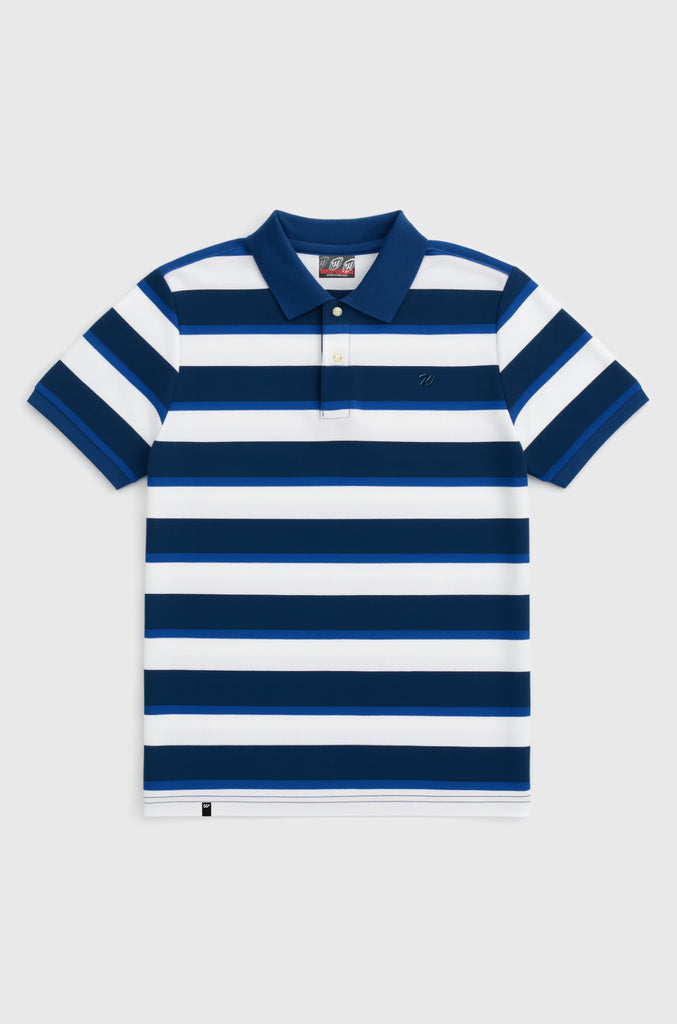 Polera Pique Wanser Blue (Hombre)