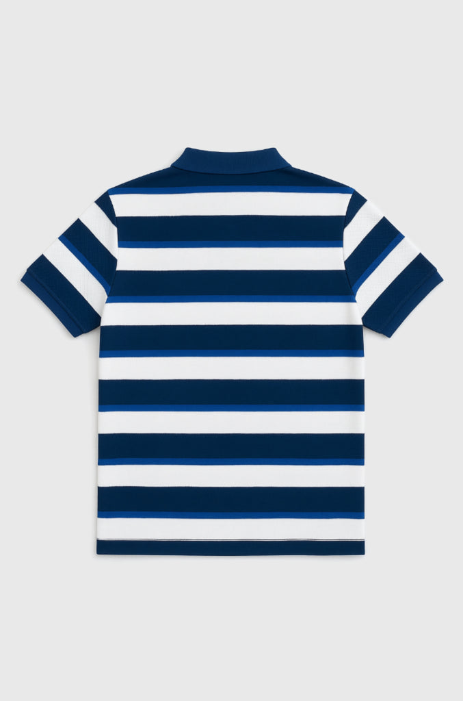 Polera Pique Wanser Blue (Hombre)