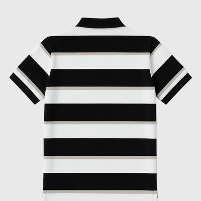 Polera Pique Wanser Black (Hombre)