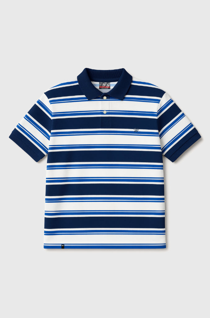 Polera Pique Wanser Blue (Hombre)