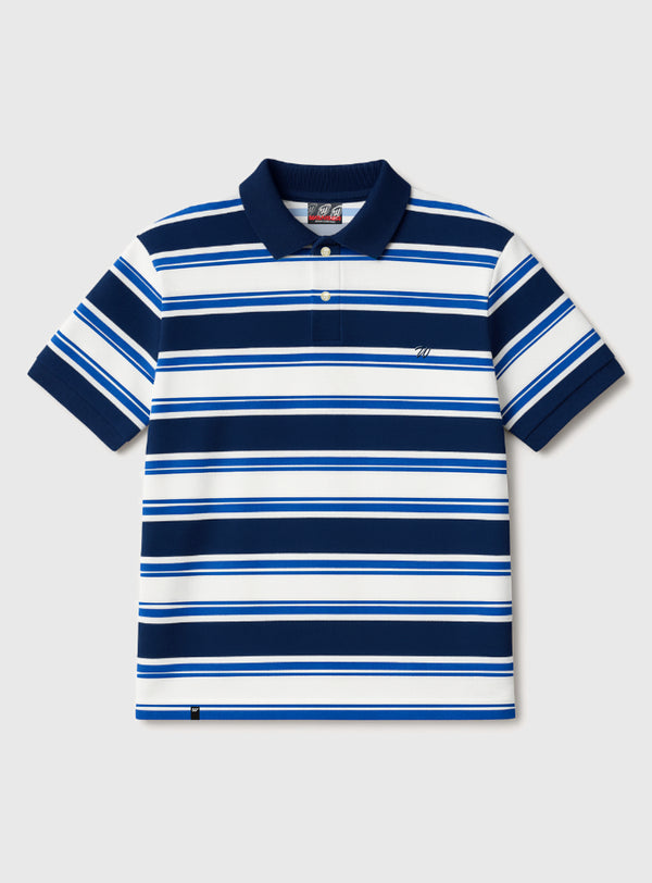 Polera Pique Wanser Blue (Hombre)