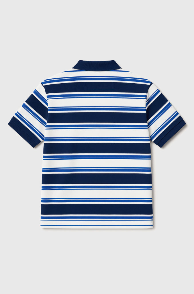 Polera Pique Wanser Blue (Hombre)