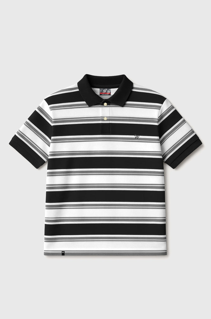 Polera Pique Wanser Black (Hombre)