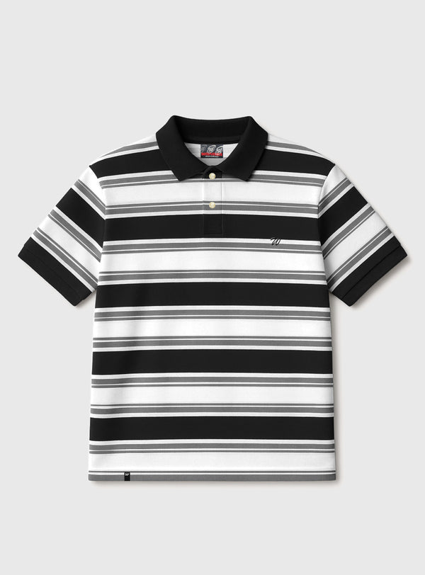 Polera Pique Wanser Black (Hombre)