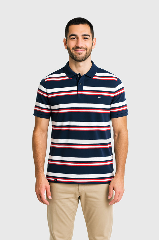 Polera Piqué Wanser Red (Hombre)