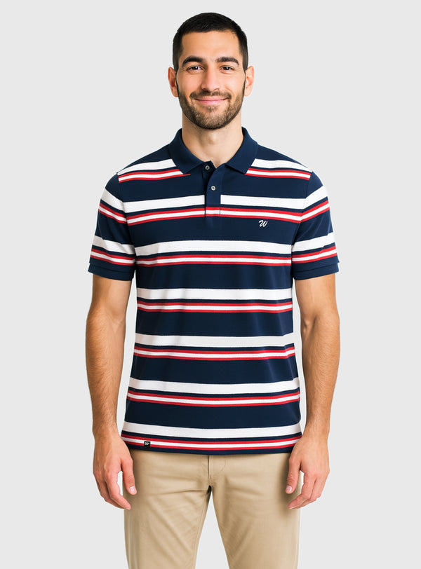 Polera Piqué Wanser Red (Hombre)