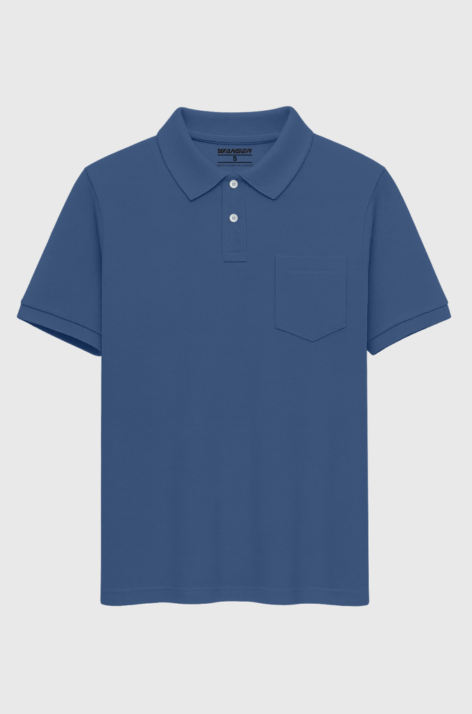 Polera Piqué Blue (Hombre)