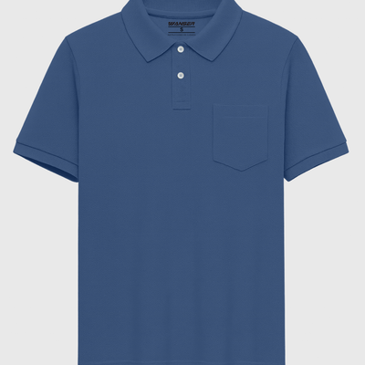 Polera Piqué Blue (Hombre)