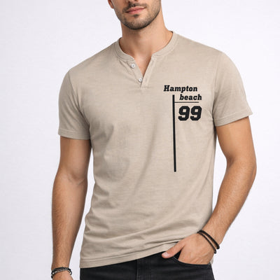 Polera Casual Falcone Beige (Hombre)