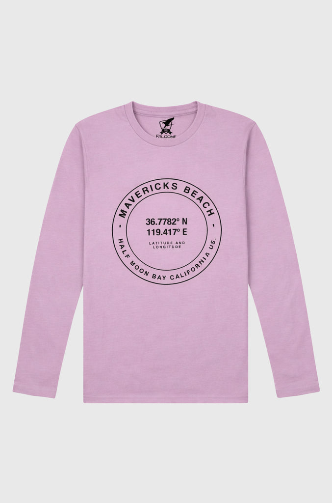 Polera Casual Manga Larga Falcone Pink (Hombre)