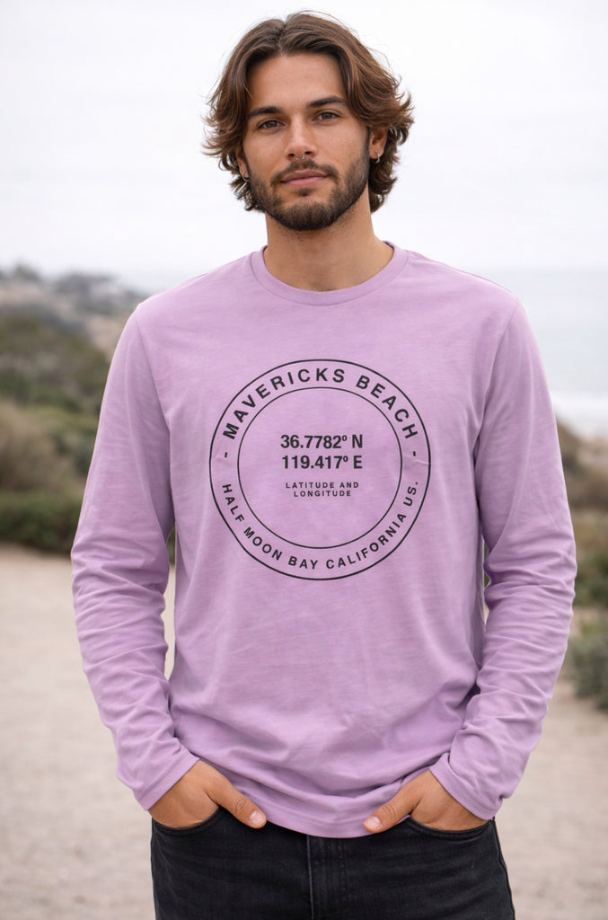 Polera Casual Manga Larga Falcone Pink (Hombre)