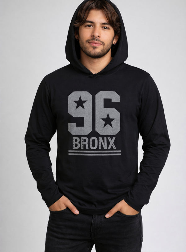 Polera Casual Manga Larga Falcone Black (Hombre)