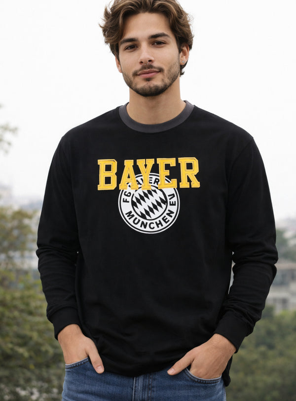 Polera Casual Manga Larga Bross Black (Hombre)