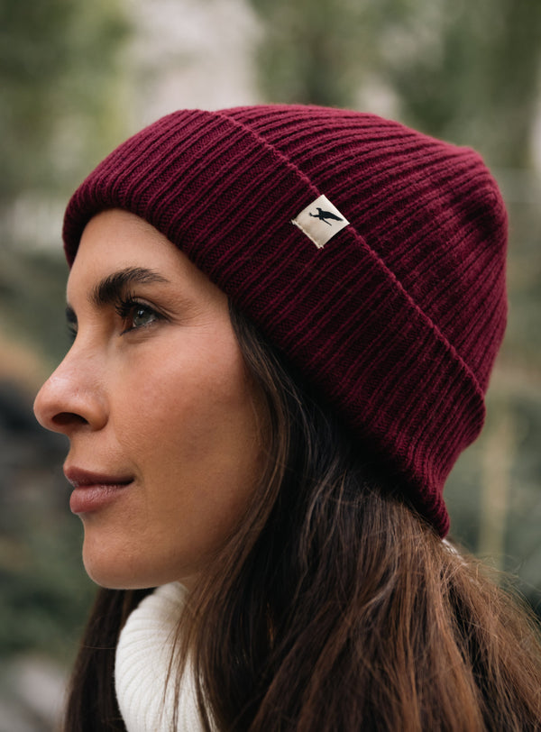 Beanie Doble-Uso Red