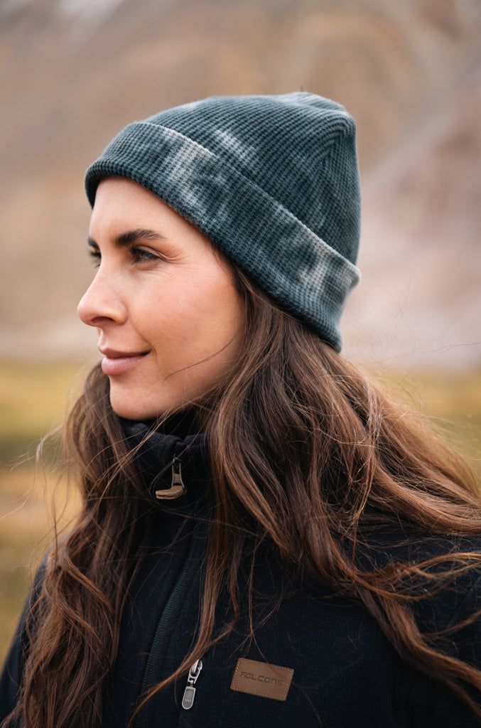 Beanie Tie-Dye Petrol Blue