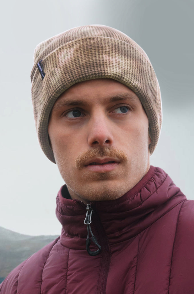 Beanie Tie-Dye Brown