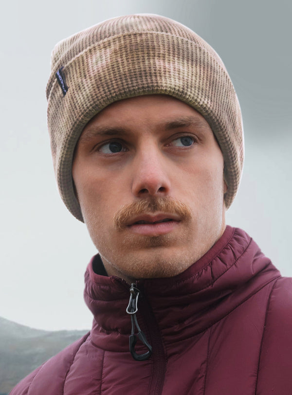 Beanie Tie-Dye Brown
