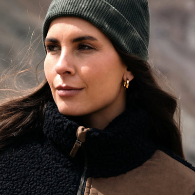 Beanie Tie-Dye Green