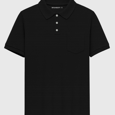Polera Piqué Black (Hombre)