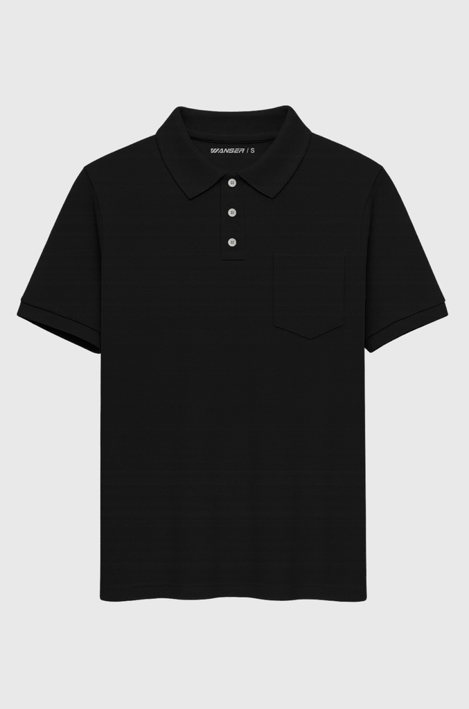 Polera Piqué Black (Hombre)