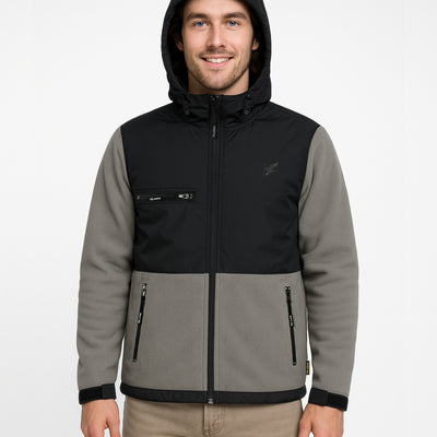 Polerón Polar Taslan Black (Hombre)