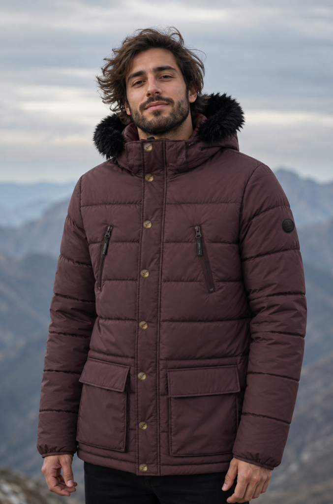 Parka All Day Burdeo (Hombre)