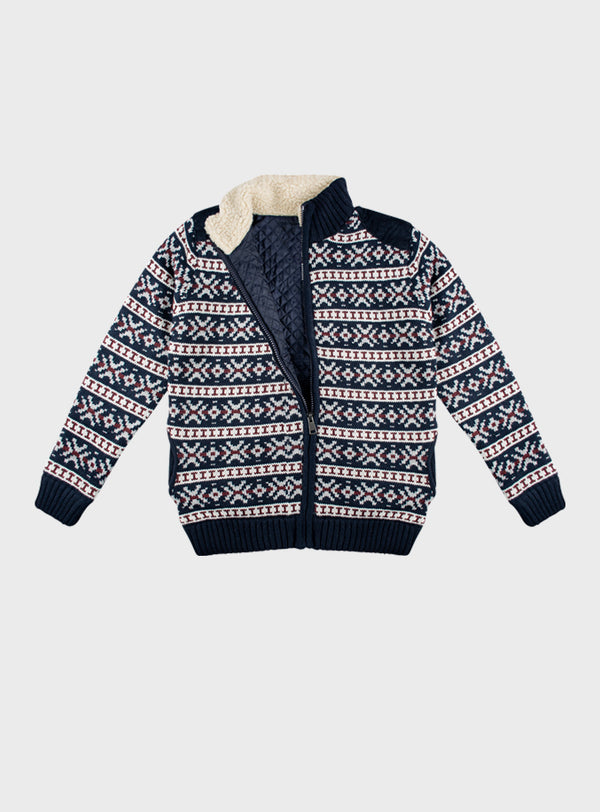 Chaleco Tribales Cuello con Chiporro Blue  (Hombre)