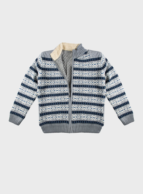 Chaleco Tribales Cuello con Chiporro Gray (Hombre)