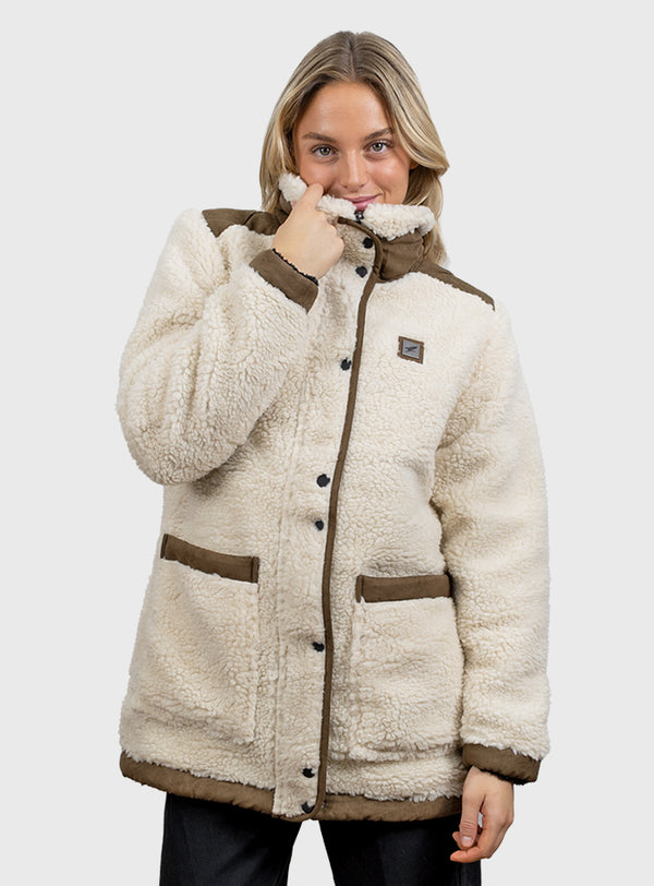 Abrigo Chiporro Coldless V2 White Cream (Mujer)