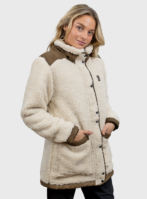 Abrigo Chiporro Coldless V2 White Cream (Mujer)