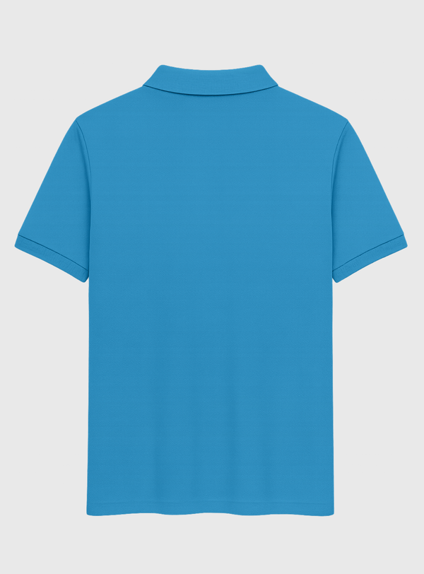 Polera Piqué Light Blue (Hombre)