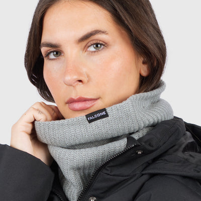 Cuello Tejido Outing Silver Gray