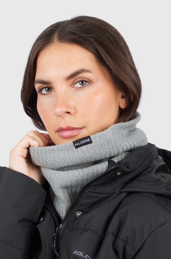 Cuello Tejido Outing Silver Gray