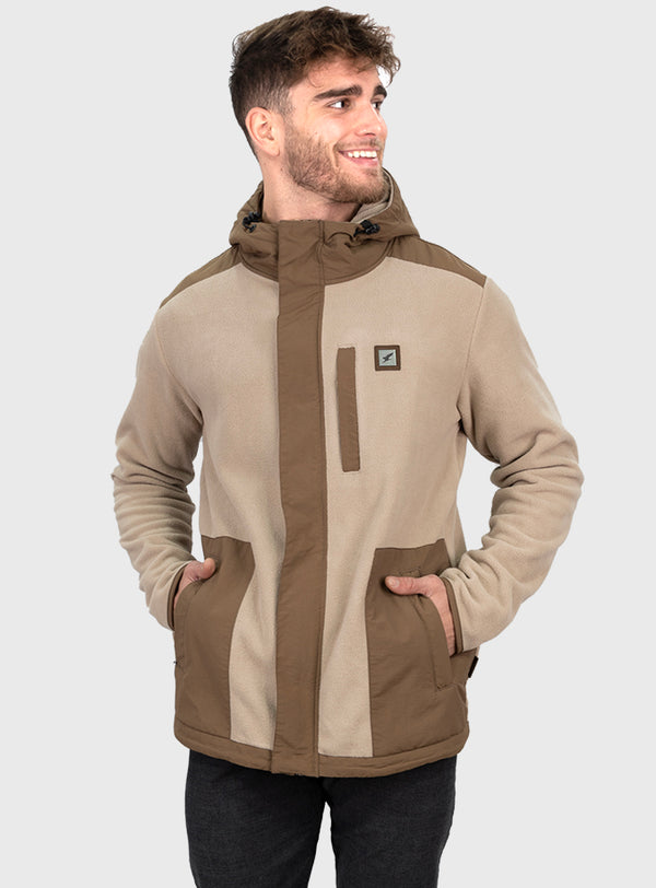 Chaqueta Polar Journey Taupe (Hombre)