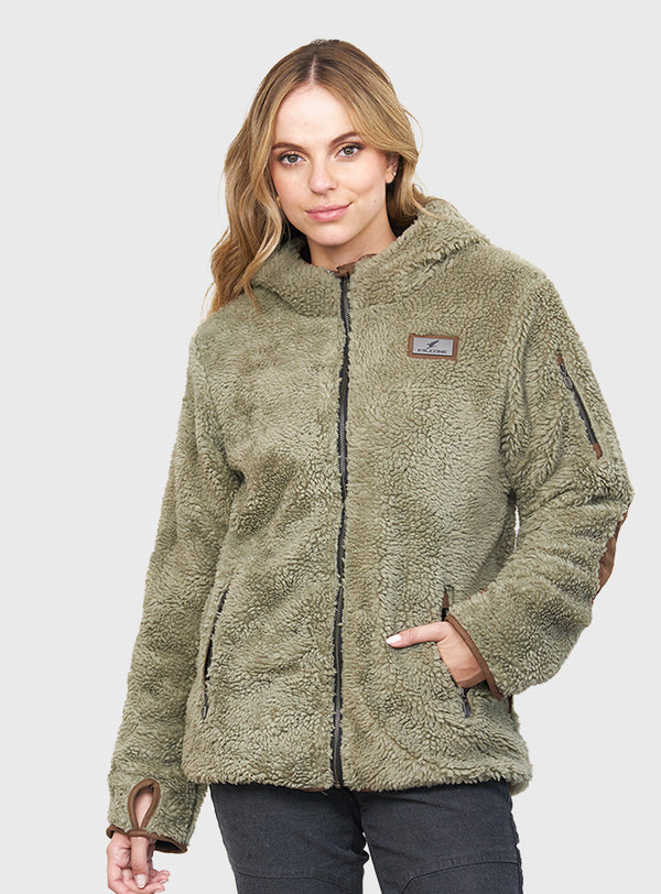 Chaqueta Chiporro Clásica V5 Olive Green (Mujer)