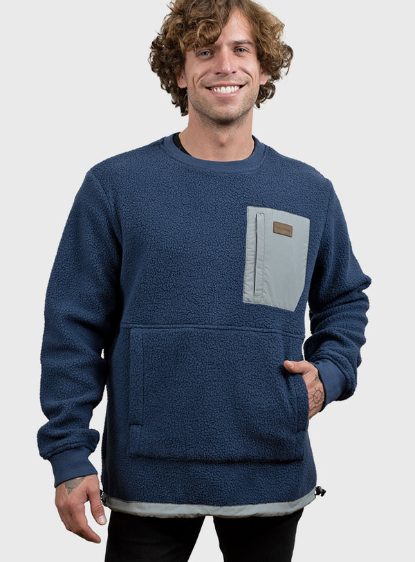 Polerón Frontier Blue (Hombre)