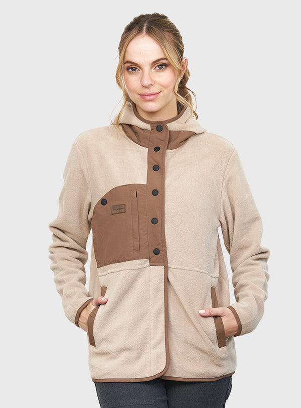 Chaqueta Polar Journey Taupe (Mujer)