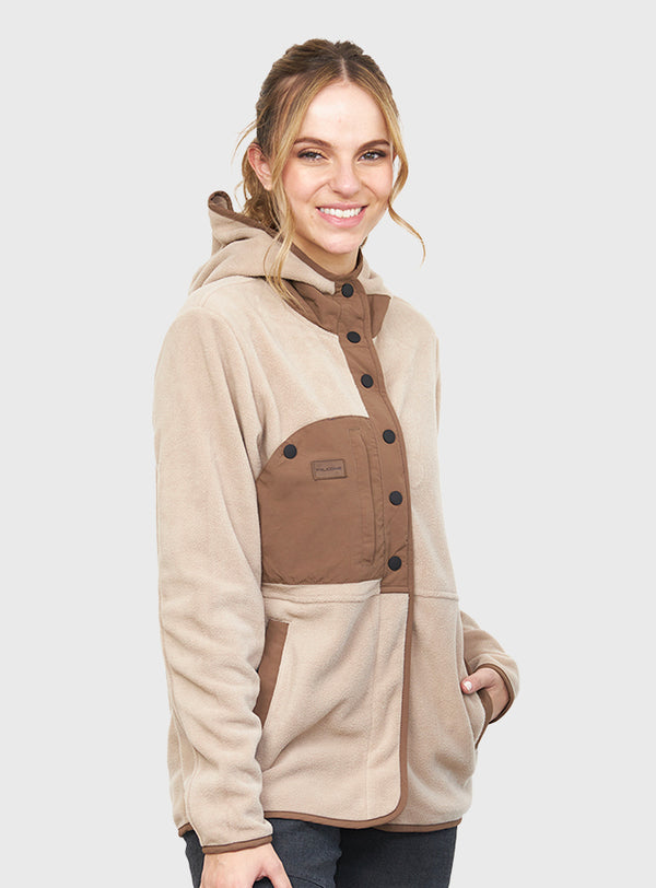 Chaqueta Polar Journey Taupe (Mujer)