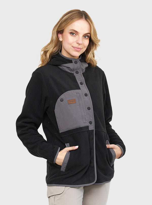 Chaqueta Polar Journey Black (Mujer)